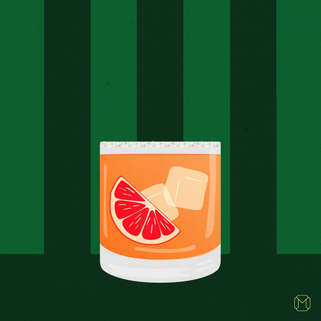 Palognac cocktail Martingale Cognac Illustration