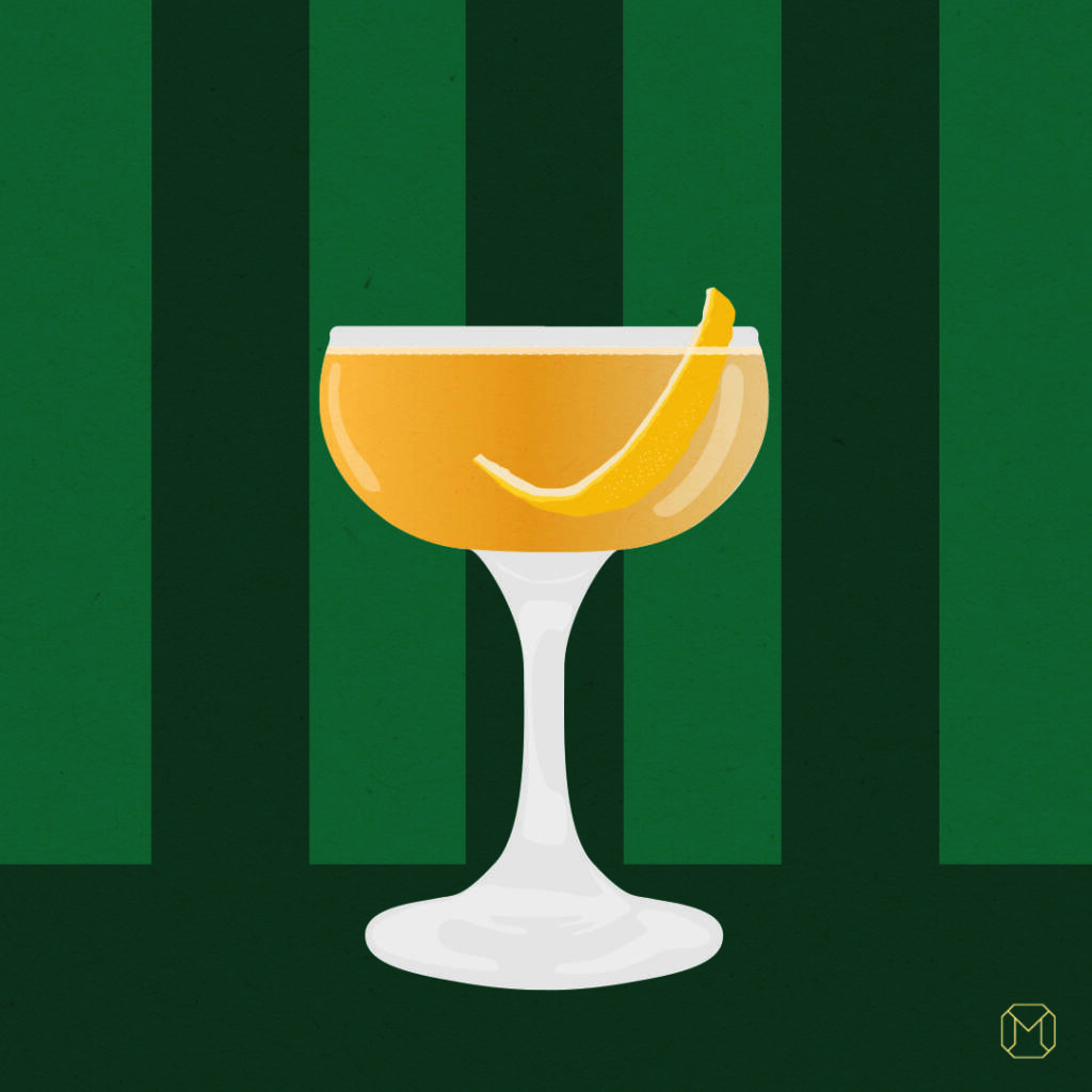 Martingale Joy Ride cocktail recipe Illustration
