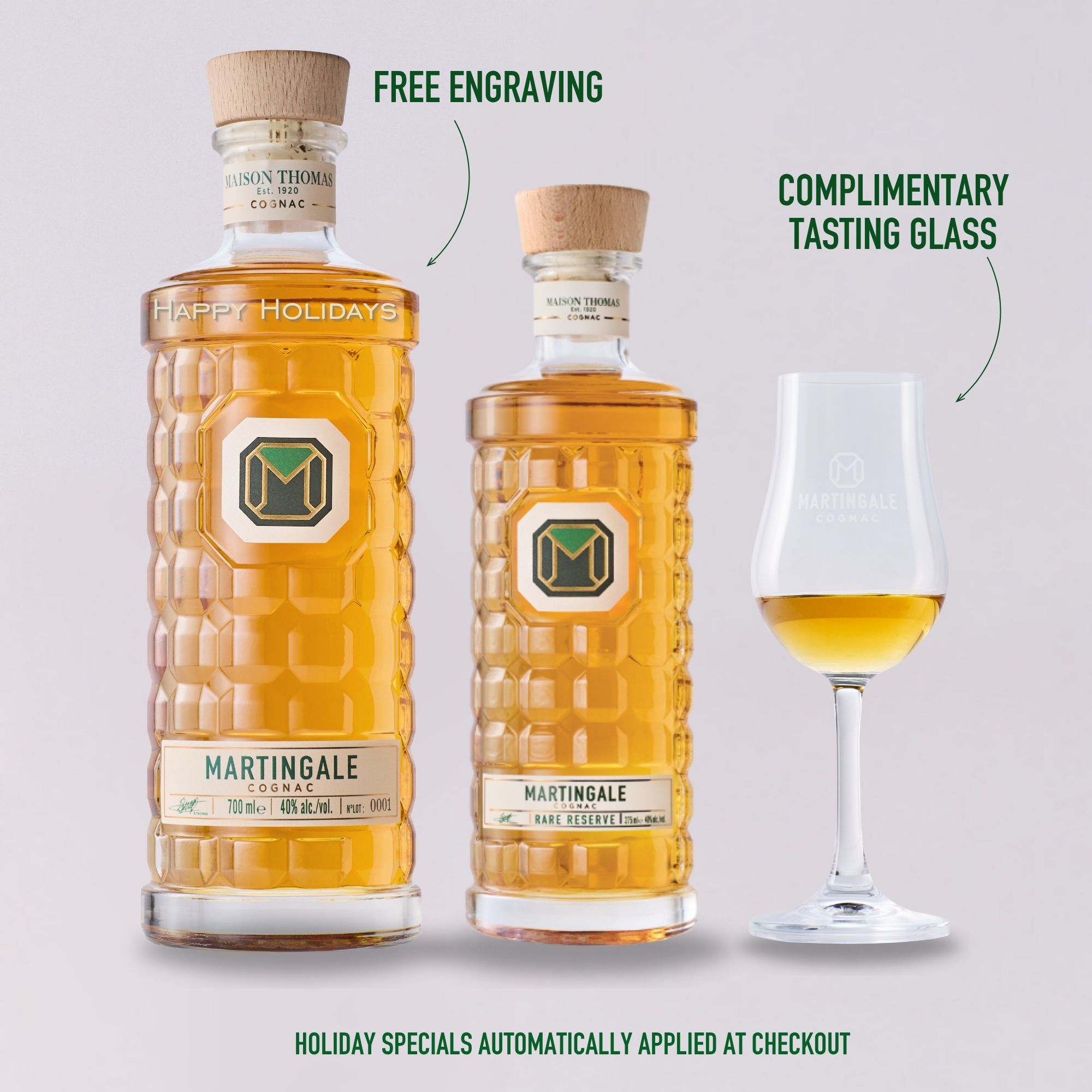 Holiday specials with Martingale Cognac