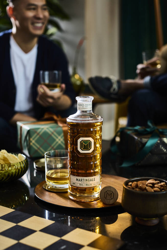 Gifting moment with Martingale Cognac